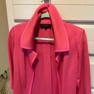 St. John’s crop sleeve jacket